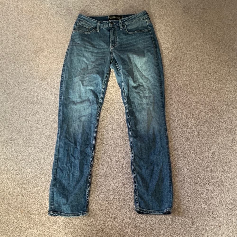 Silver Jeans - High Waist Curvy Slim Authentic Blue Denim